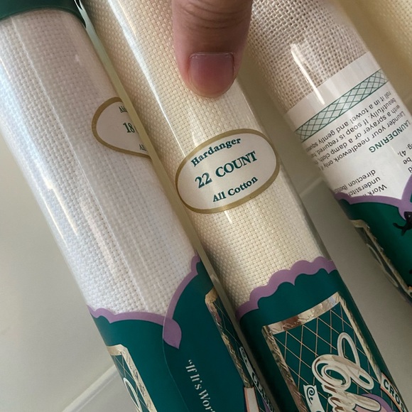 5PC. Lot CHARLES CRAFT Aida Cloth Rolls - Picture 5 of 7